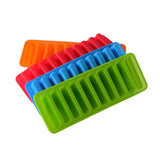 Silicone Baking Mould Finger Shaped Molds Cookie Ice Tray Chocolate Long Strips - Front View