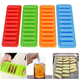 Silicone Baking Mould Finger Shaped Molds Cookie Ice Tray Chocolate Long Strips - Extra Image