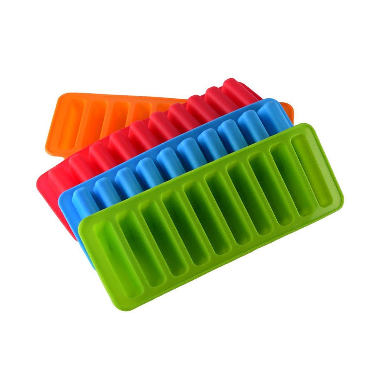 Silicone Baking Mould Finger Shaped Molds Cookie Ice Tray Chocolate Long Strips