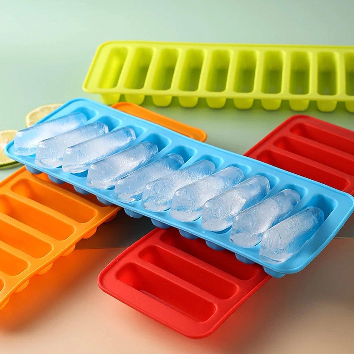 Silicone Baking Mould Finger Shaped Molds Cookie Ice Tray Chocolate Long Strips