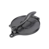 16/20cm Premium Tortilla Press Flat Bread Maker Taco Roti Chapati Health Food - Black-20cm - Low Angle