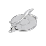 16/20cm Premium Tortilla Press Flat Bread Maker Taco Roti Chapati Health Food - Silver-16cm