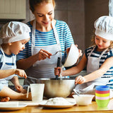 20x Round Cup Cake Baking Mould Silicone Muffin Cups DIY - 45-Degree Angle