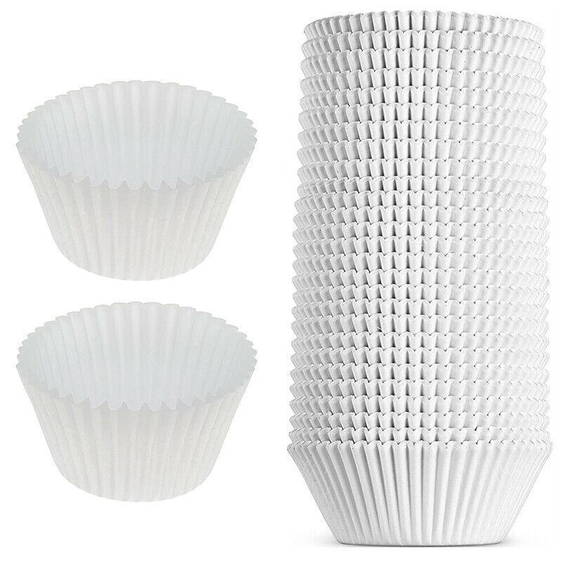 Patty Pans Muffin Cases Choc 600/Pk Cake Boards Cupcake Liners Boxes Baking Cups - 600PCS-4.5CM