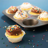 Patty Pans Muffin Cases Choc 600/Pk Cake Boards Cupcake Liners Boxes Baking Cups - 600PCS-2.5CM - Top-Down View