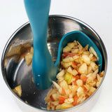 Rotary Scraper Spatula Tool Compatible with Thermomix TM6 TM5 TM31 Mixing Bowl - 45-Degree Angle