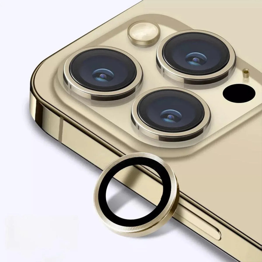 For iPhone 14/14 Plus Metal Camera Lens Glass Screen Protector - Rainbow