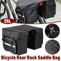 Mountain Bike Rear Rack Bag Large Capacity Bicycle Saddle Pack Waterproof Use