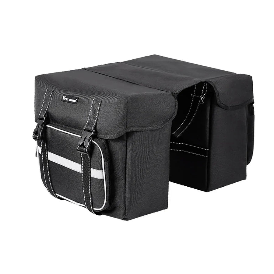Mountain Bike Rear Rack Bag Large Capacity Bicycle Saddle Pack Waterproof Use