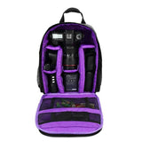 Waterproof DSLR Camera Backpack Multi Functional Rucksack for Canon Nikon Sony - Orange