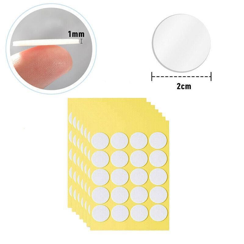 100 /200 Pcs Heat-Resistant Double-Sided Candle Wick Stickers for DIY Making