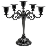 3/5 Arms Alloy Candle Holder Stand Candlesticks Candelabra Wedding Home Decor - 3-Bronze