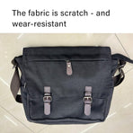Canvas Messenger Shoulder Bag Large Capacity Crossbody Travel Work Handbag
