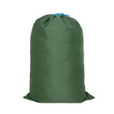 Canvas Drawstring Large Bag Pouch Clothes Craft Storage Laundry - Green-48X80cm