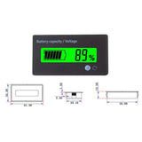 Lcd 12V-48V Battery Capacity Indicator Voltage Voltmeter Monitor Meter Caravan - Extra Image
