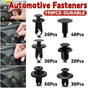190PCS Plastic Car Fastener 6 Sizes for Auto Body Fender Bumper Trim Accessories