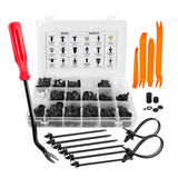 415PCS Car Buckle Set for Auto Body Trim Bumper Fender Repair - Front View