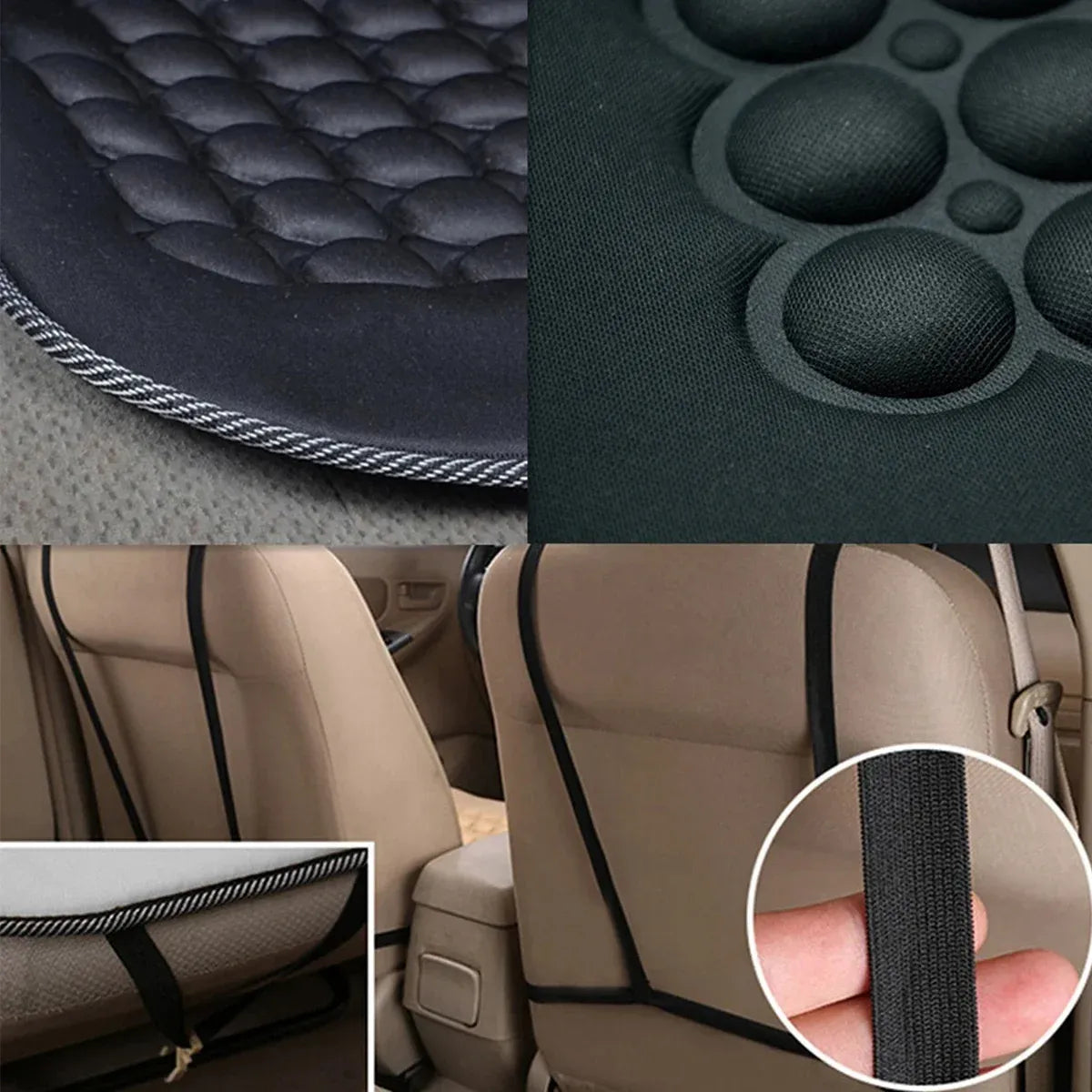 Car Seat Cushion Breathable Comfortable Durable for Auto Seat Cover