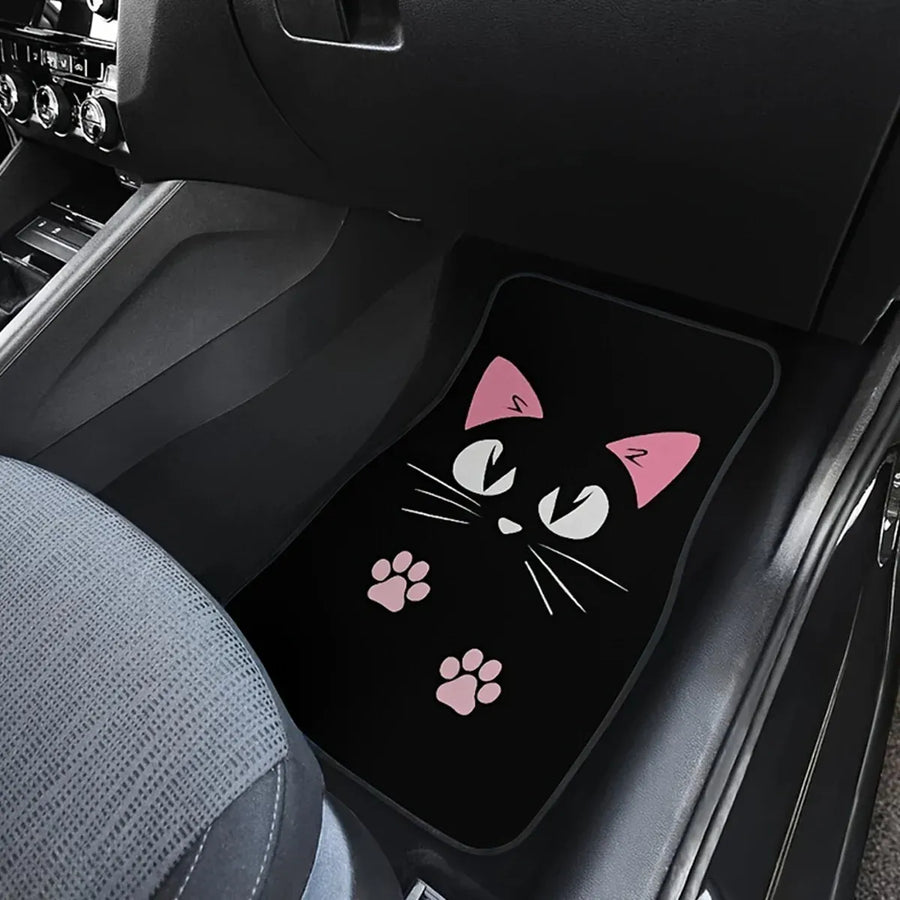 4pc Car Floor Mats Anti-Slip Waterproof Universal Fit Easy Clean