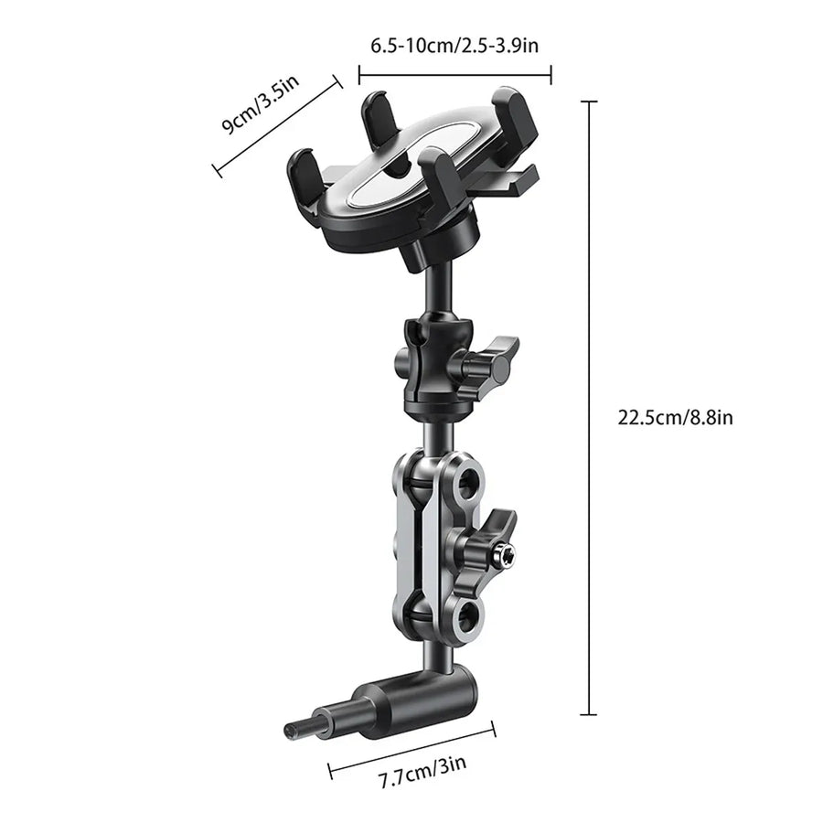 Land Cruiser Compatible A-Pillar Handle Car Phone Mount Adjustable Sturdy