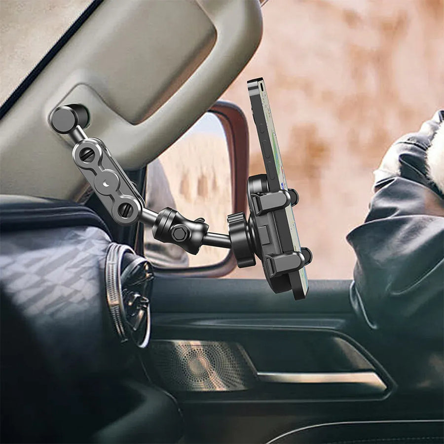 Land Cruiser Compatible A-Pillar Handle Car Phone Mount Adjustable Sturdy