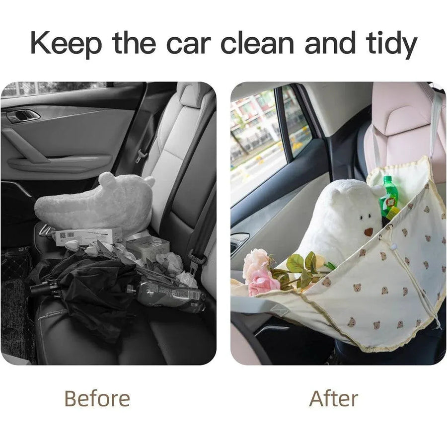Seat Back Storage Organizer Multi-Function Rear Seat Hanging Storage Bag for Vehicle