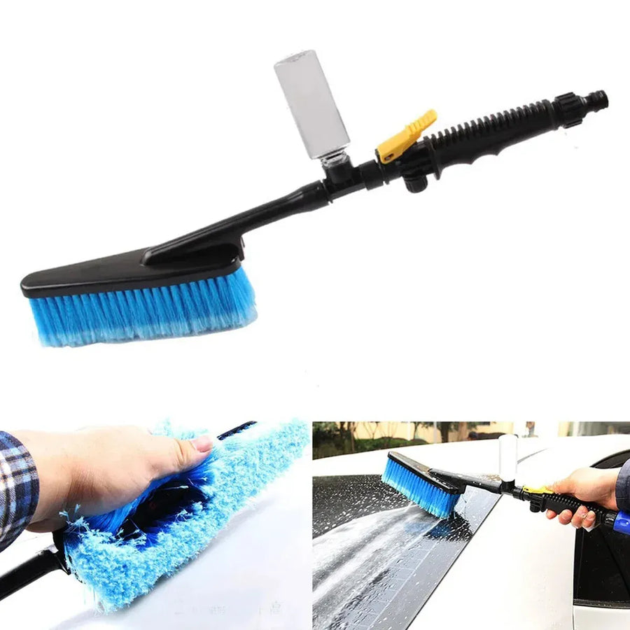 Car Wash Brush Hose Adapter Truck Cleaning Water Spray Nozzle Car Washing Care, image 7