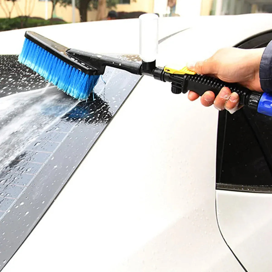 Car Wash Brush Hose Adapter Truck Cleaning Water Spray Nozzle Car Washing Care, image 11