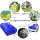 110L Large Capacity Water Storage Bladder Bag for Vehicle Outdoor Agriculture - 45-Degree Angle