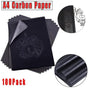 100X A4 Carbon Paper Sheets for Graphite Tracing on Wood & Canvas