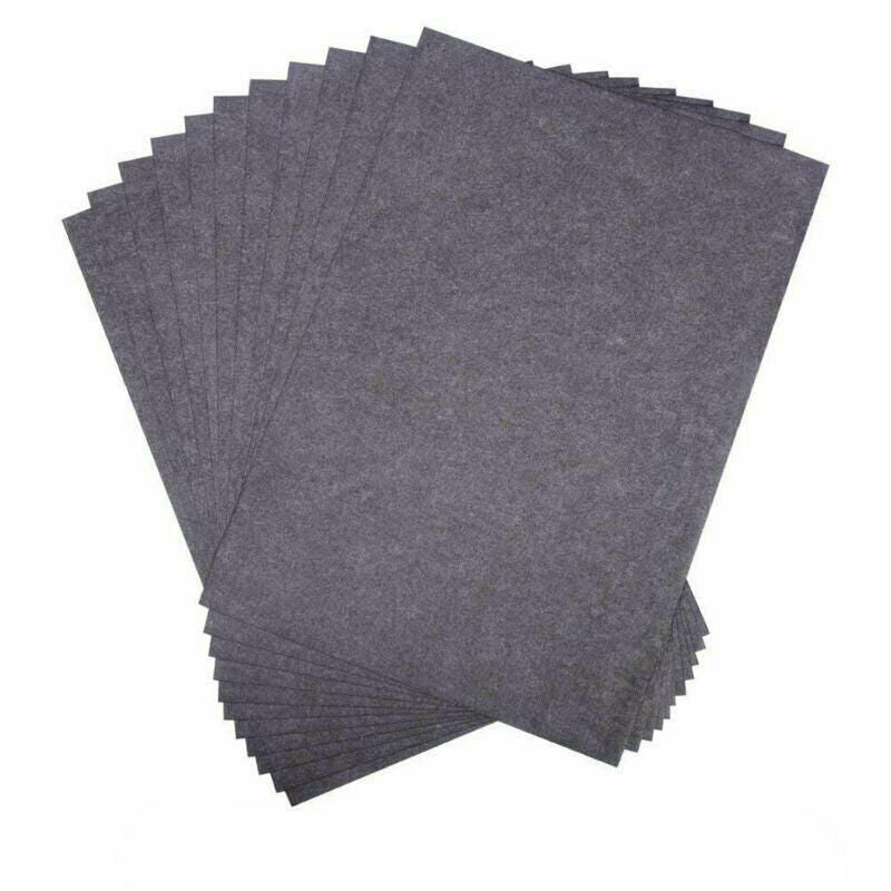 100X A4 Carbon Paper Sheets for Graphite Tracing on Wood & Canvas