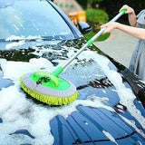 New Telescopic Car Brush Wash Soft Care Mop Vehicle Cleaning Window Adjustable - Car Brush Wash Mop - Extra Image