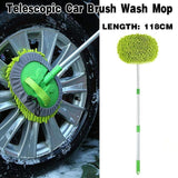 New Telescopic Car Brush Wash Soft Care Mop Vehicle Cleaning Window Adjustable - Car Brush Wash Mop