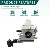 Carburetor For SH56 SH86 SH56C SH86C BG86 BG86C BG86CE BG86Z Engine Repair Tool - Extra Image
