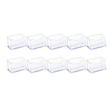 10 X Clear PMMA Business Card Holders for Desktop Display - 10PCS