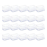 10 X Clear PMMA Business Card Holders for Desktop Display - 10PCS