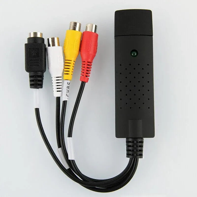 Video Grabber Capture Usb Card Convert Vcr Vhs To Digital Dvd For Windows 10 Au