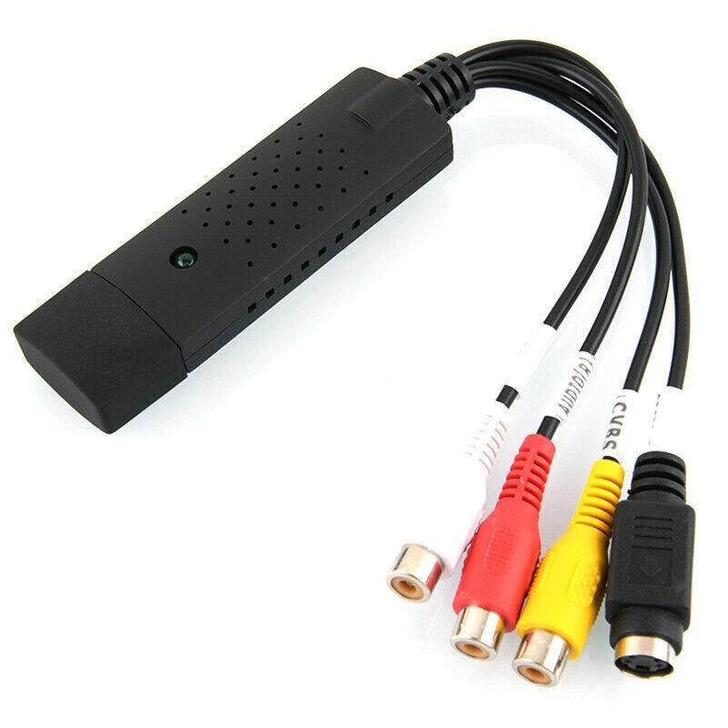 Video Grabber Capture Usb Card Convert Vcr Vhs To Digital Dvd For Windows 10 Au
