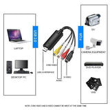 Video Grabber Capture Usb Card Convert Vcr Vhs To Digital Dvd For Windows 10 Au - Close-Up Angle