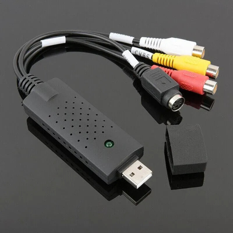 Video Grabber Capture Usb Card Convert Vcr Vhs To Digital Dvd For Windows 10 Au