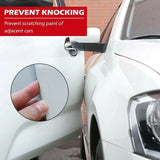 Car Door Sill Protector Edge Sticker Carbon Fiber Rubber Diy Guard Bumper Strip - Extra Image