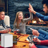 Ultra Soft Trading Card Sleeves Clear Penny Protector 100Pcs For Pokemon Nba Yugioh - 100PCS - Side View