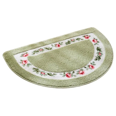 Non Slip Entry Mat Indoor Outdoor Mat Washable Foot Mat Foyer Bedroom - Green