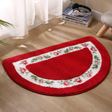 Non Slip Entry Mat Indoor Outdoor Mat Washable Foot Mat Foyer Bedroom - Pink