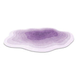 Shaped Cashmere Carpet Living Room Full Blanket Cloakroom Dressing Table - Purple