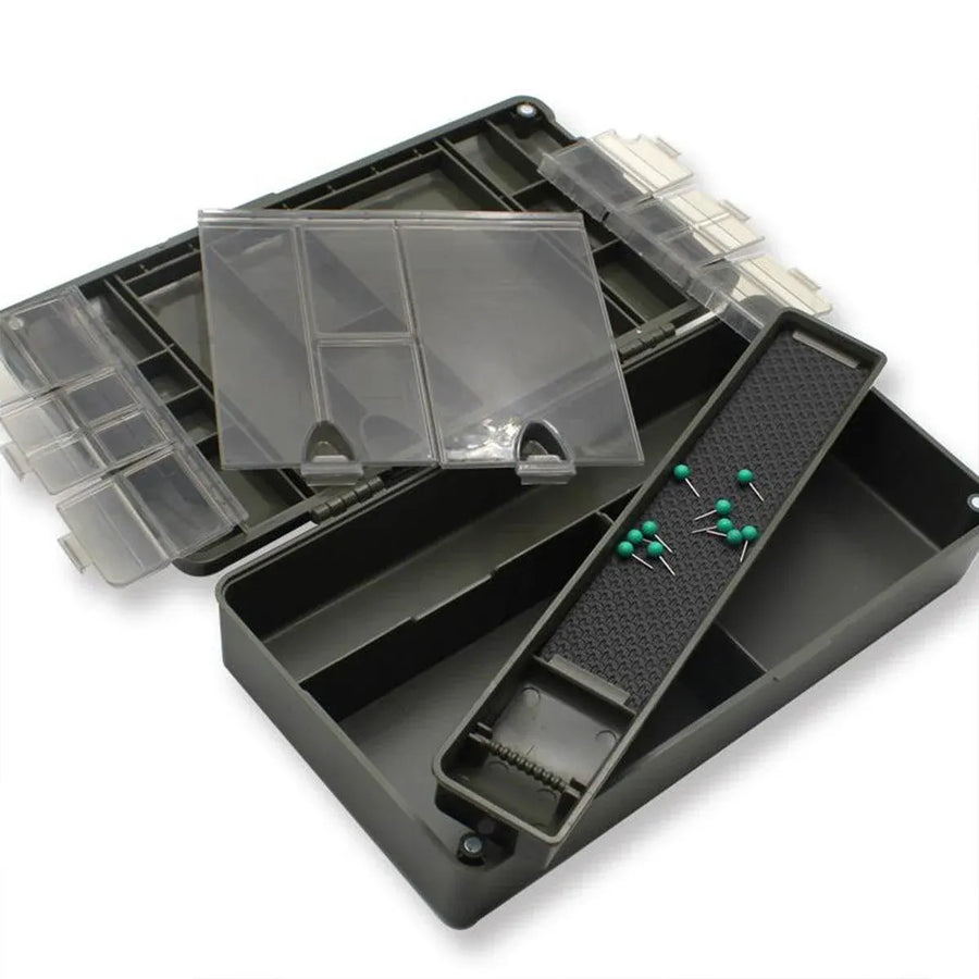 Fishing Accessories Multifunctional Storage Box Tackle Organizer Case Waterproof