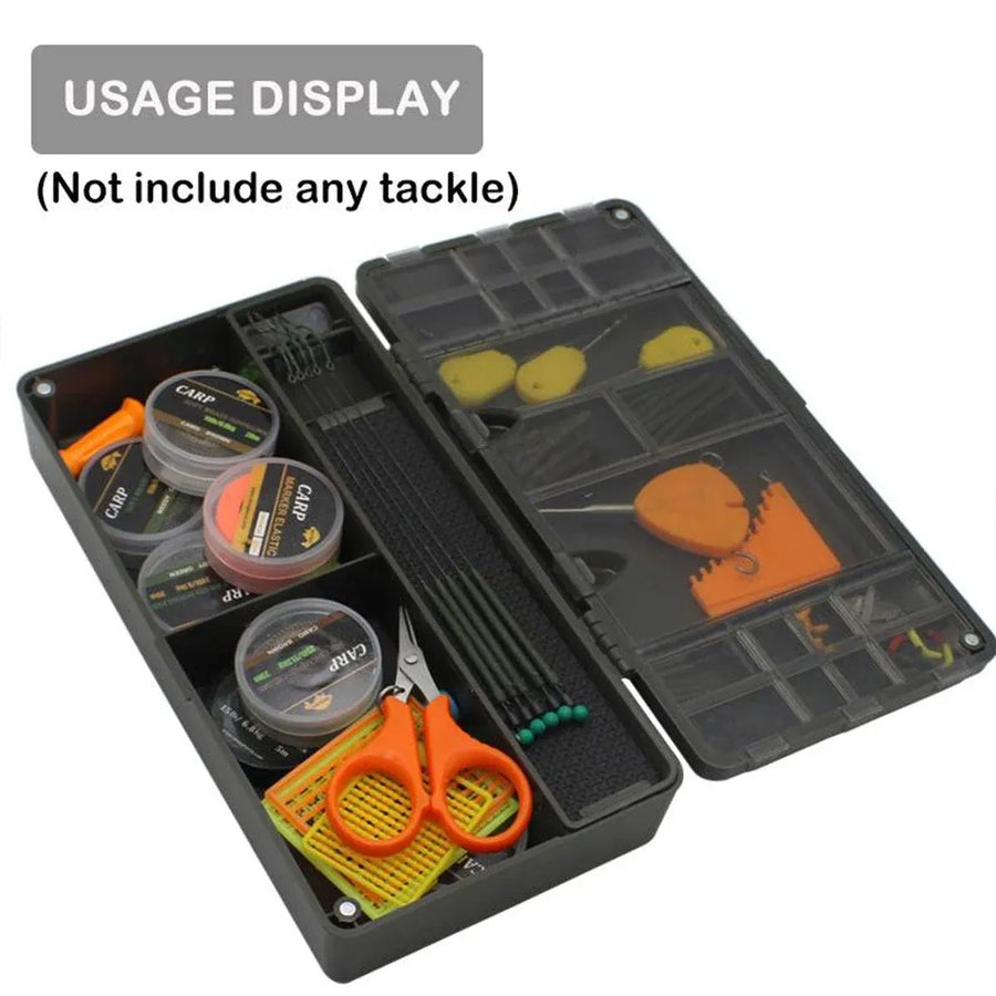 Fishing Accessories Multifunctional Storage Box Tackle Organizer Case Waterproof