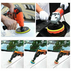 22Pcs 3" Buffing Waxing Polishing Sponge Pads Kit Set For Car Polisher Drill Au