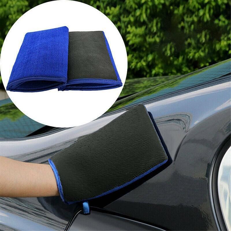 Magic Clay Mitt Glove Car Polish Clay Bar Detailing Glove Microfiber Car Wash
