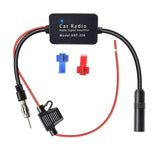 Car Hidden Aerial Radio Antenna Reception Booster Strengthen 25db 12V AU - Top-Down View